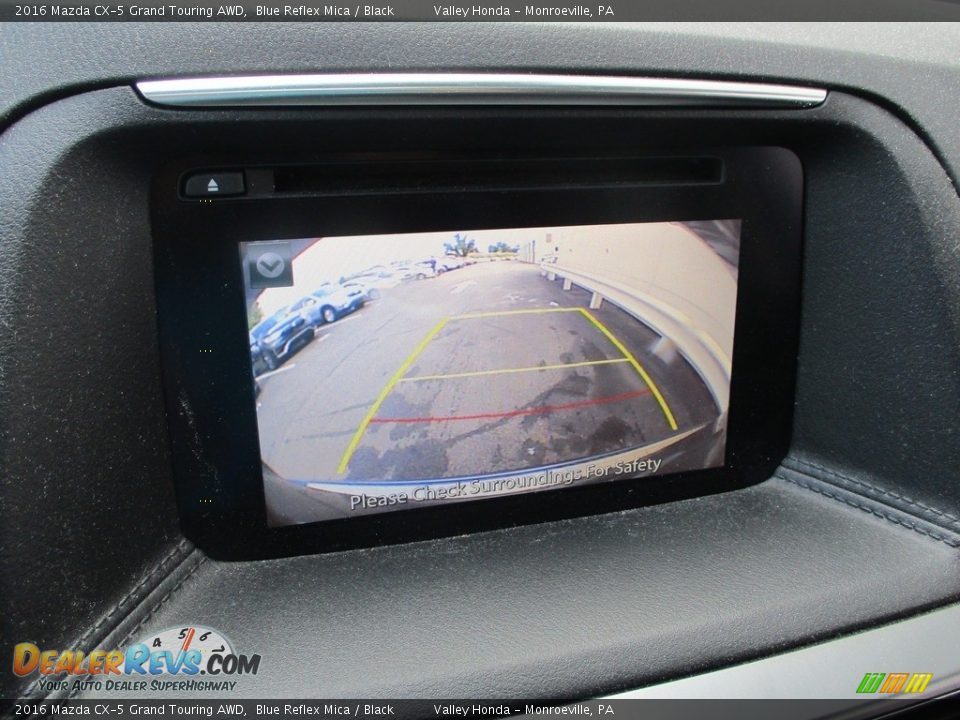 2016 Mazda CX-5 Grand Touring AWD Blue Reflex Mica / Black Photo #17