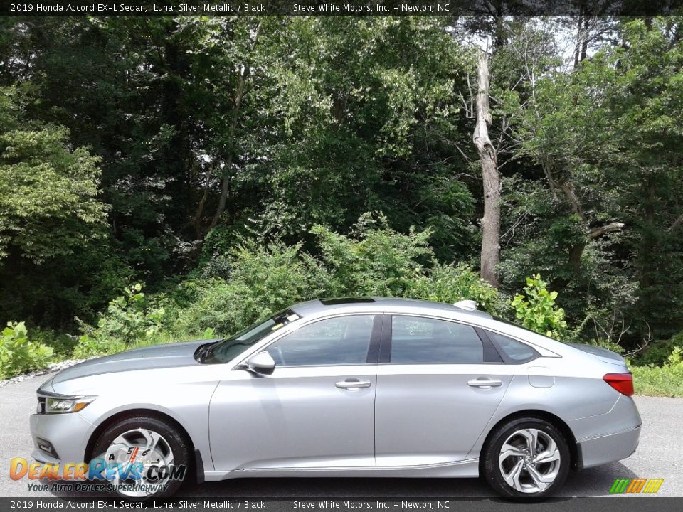 2019 Honda Accord EX-L Sedan Lunar Silver Metallic / Black Photo #1
