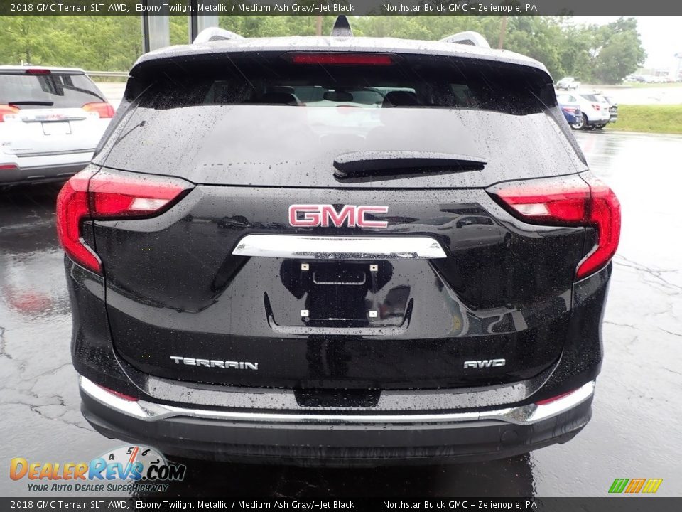 2018 GMC Terrain SLT AWD Ebony Twilight Metallic / Medium Ash Gray/­Jet Black Photo #10