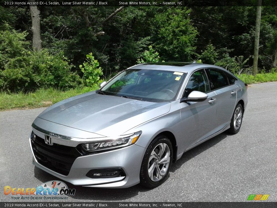 2019 Honda Accord EX-L Sedan Lunar Silver Metallic / Black Photo #3