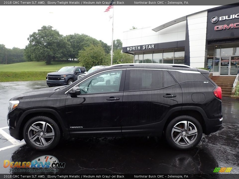 2018 GMC Terrain SLT AWD Ebony Twilight Metallic / Medium Ash Gray/­Jet Black Photo #13