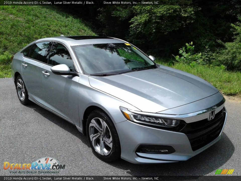 2019 Honda Accord EX-L Sedan Lunar Silver Metallic / Black Photo #5