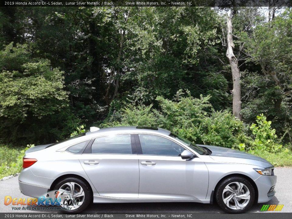 2019 Honda Accord EX-L Sedan Lunar Silver Metallic / Black Photo #6