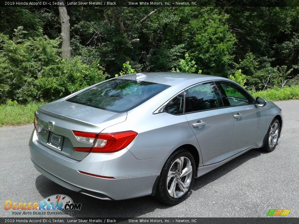 2019 Honda Accord EX-L Sedan Lunar Silver Metallic / Black Photo #7