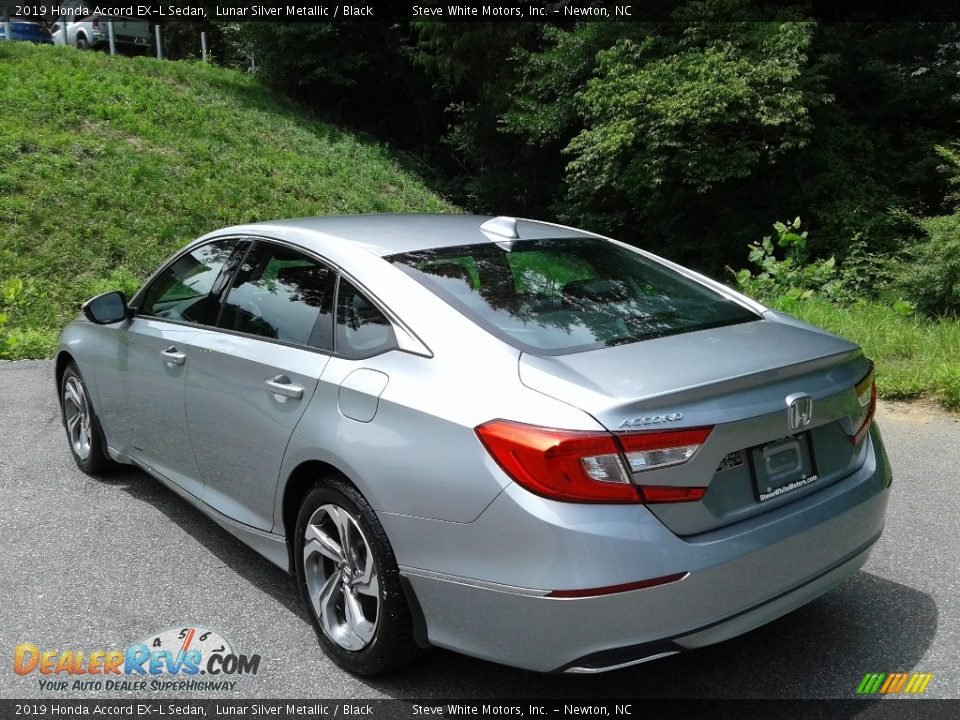 2019 Honda Accord EX-L Sedan Lunar Silver Metallic / Black Photo #9