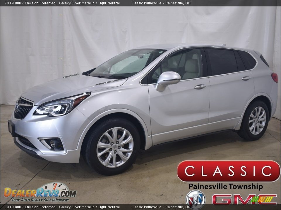 2019 Buick Envision Preferred Galaxy Silver Metallic / Light Neutral Photo #1