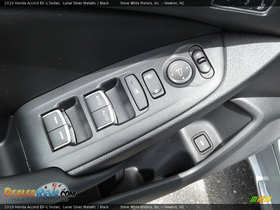 2019 Honda Accord EX-L Sedan Lunar Silver Metallic / Black Photo #12