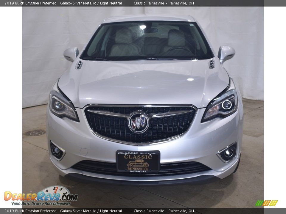 2019 Buick Envision Preferred Galaxy Silver Metallic / Light Neutral Photo #4