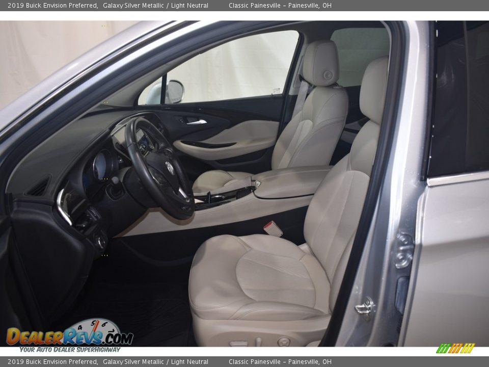 2019 Buick Envision Preferred Galaxy Silver Metallic / Light Neutral Photo #6