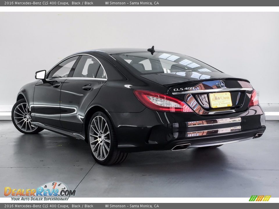 2016 Mercedes-Benz CLS 400 Coupe Black / Black Photo #10