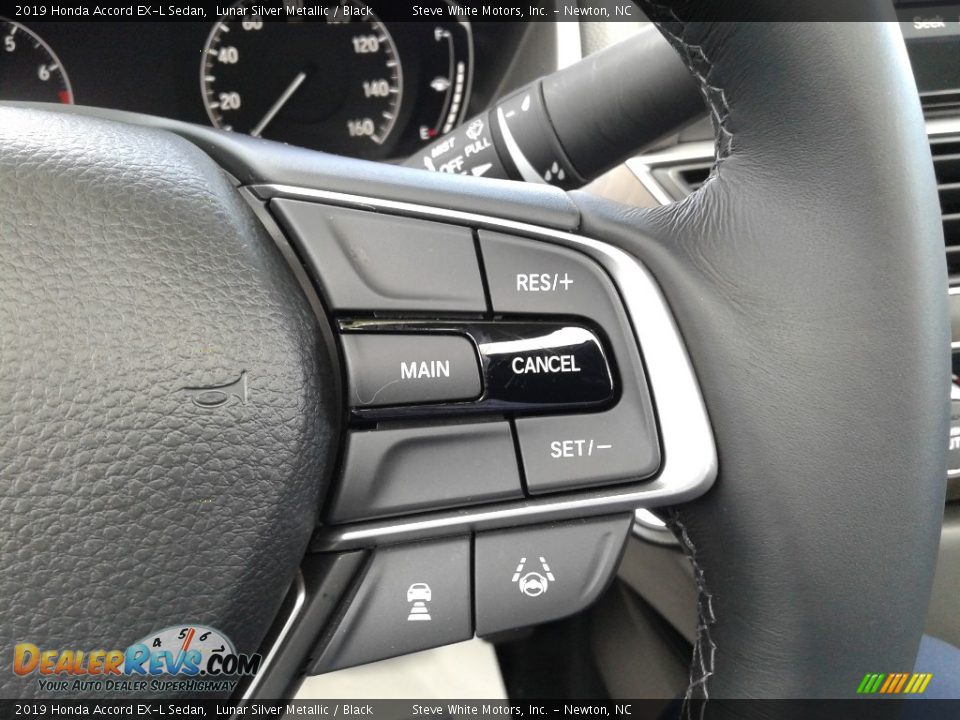 2019 Honda Accord EX-L Sedan Lunar Silver Metallic / Black Photo #19