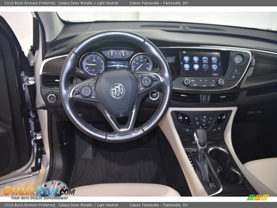 2019 Buick Envision Preferred Galaxy Silver Metallic / Light Neutral Photo #11