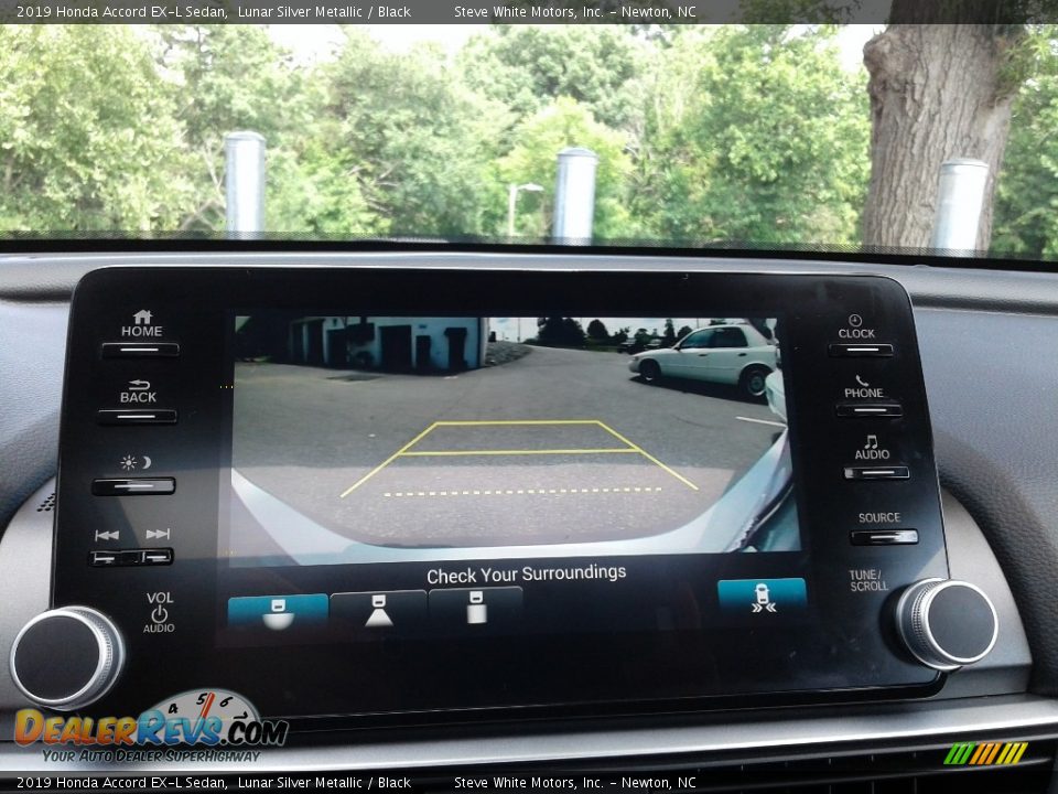 2019 Honda Accord EX-L Sedan Lunar Silver Metallic / Black Photo #22