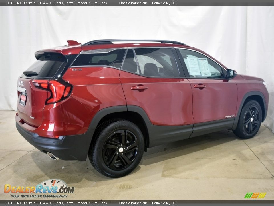 2018 GMC Terrain SLE AWD Red Quartz Tintcoat / ­Jet Black Photo #2