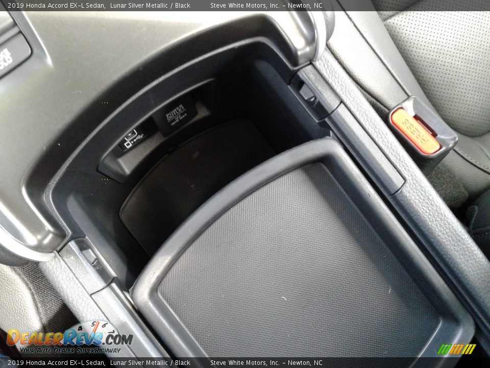 2019 Honda Accord EX-L Sedan Lunar Silver Metallic / Black Photo #25