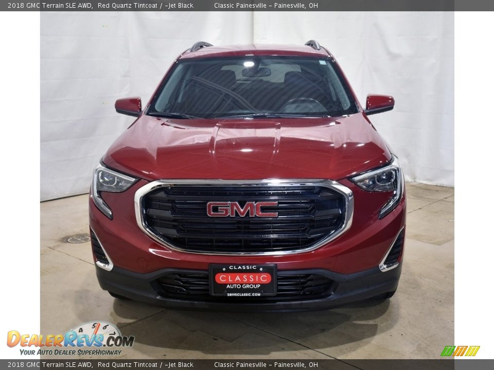 2018 GMC Terrain SLE AWD Red Quartz Tintcoat / ­Jet Black Photo #4