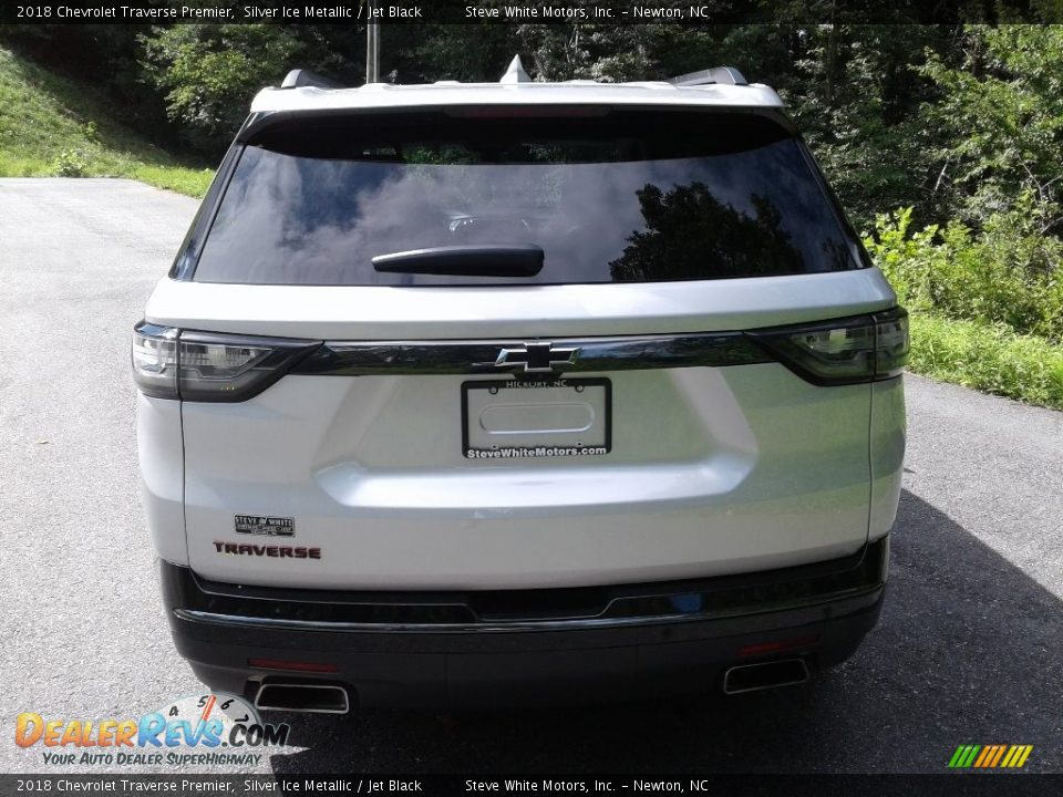 2018 Chevrolet Traverse Premier Silver Ice Metallic / Jet Black Photo #8