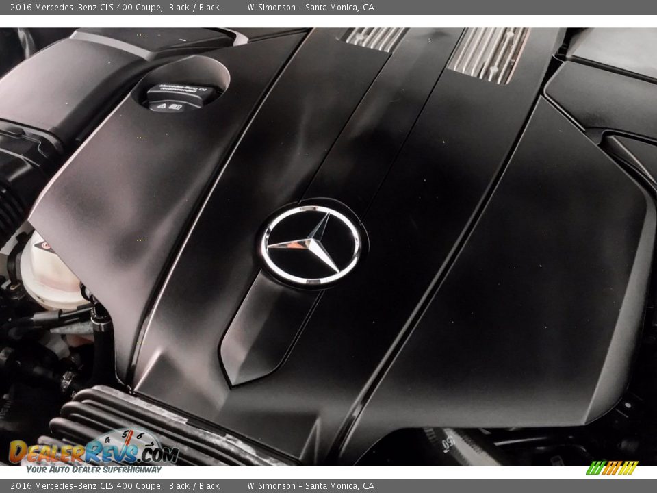 2016 Mercedes-Benz CLS 400 Coupe Black / Black Photo #32