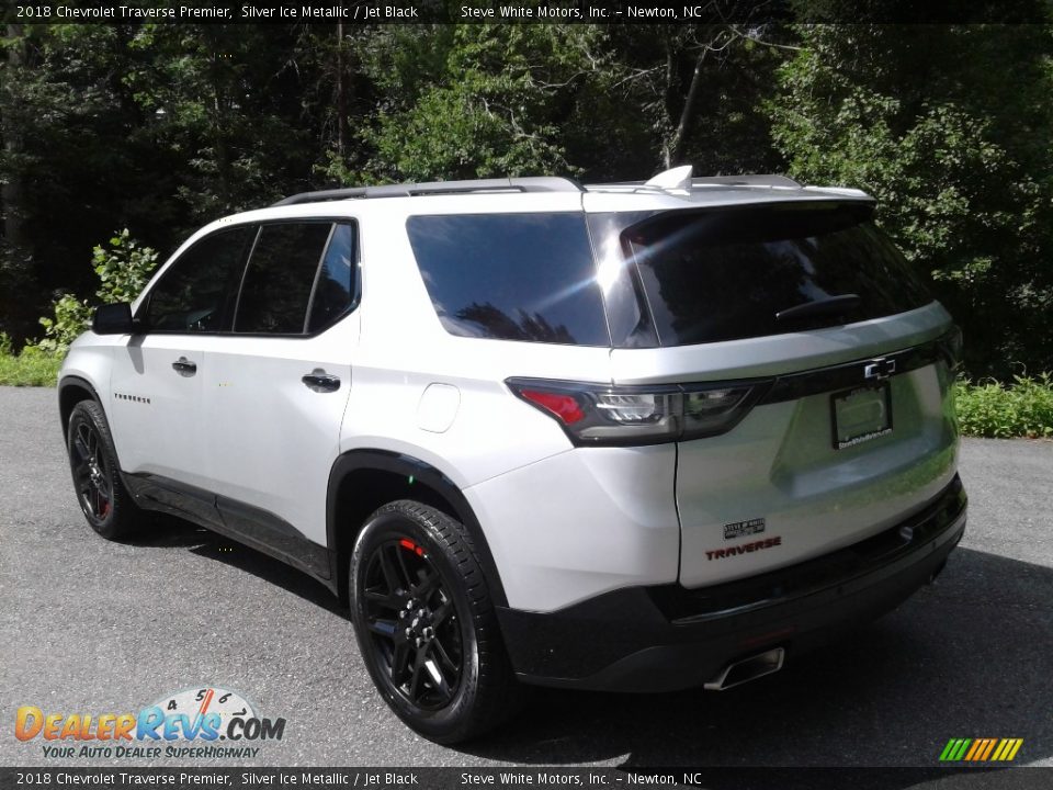 2018 Chevrolet Traverse Premier Silver Ice Metallic / Jet Black Photo #9