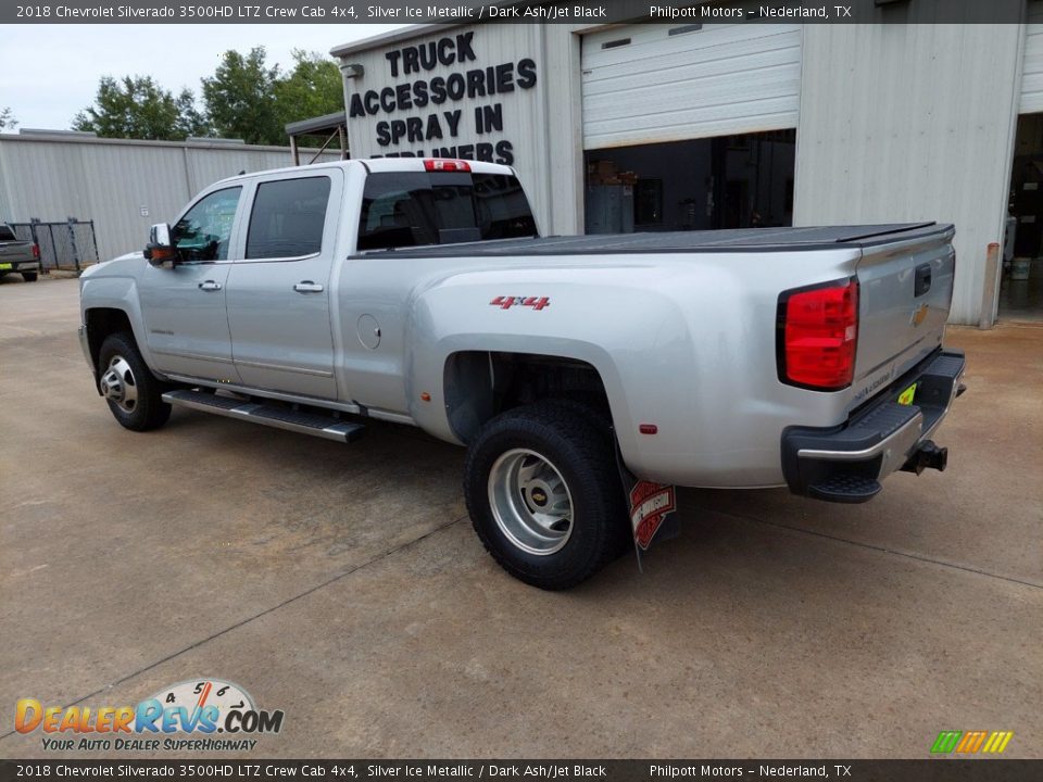 Silver Ice Metallic 2018 Chevrolet Silverado 3500HD LTZ Crew Cab 4x4 Photo #4