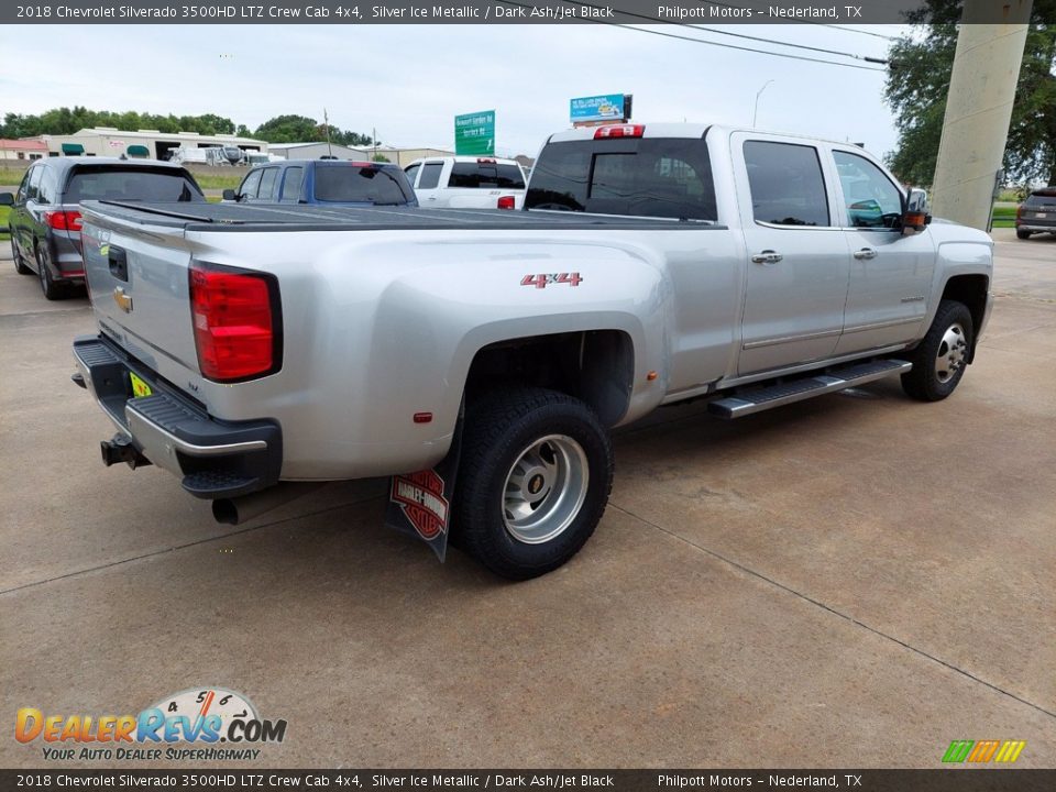 Silver Ice Metallic 2018 Chevrolet Silverado 3500HD LTZ Crew Cab 4x4 Photo #6