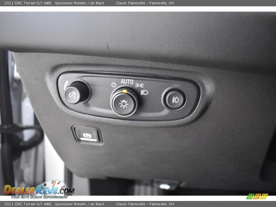 2021 GMC Terrain SLT AWD Quicksilver Metallic / Jet Black Photo #9