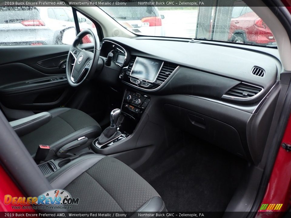 2019 Buick Encore Preferred AWD Winterberry Red Metallic / Ebony Photo #6