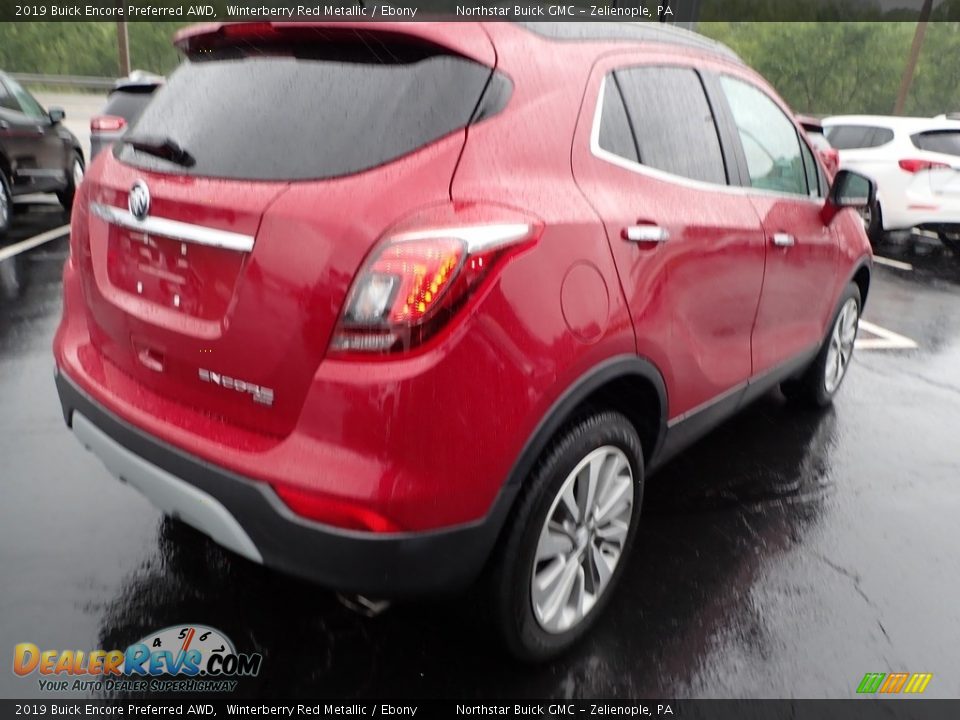 2019 Buick Encore Preferred AWD Winterberry Red Metallic / Ebony Photo #9