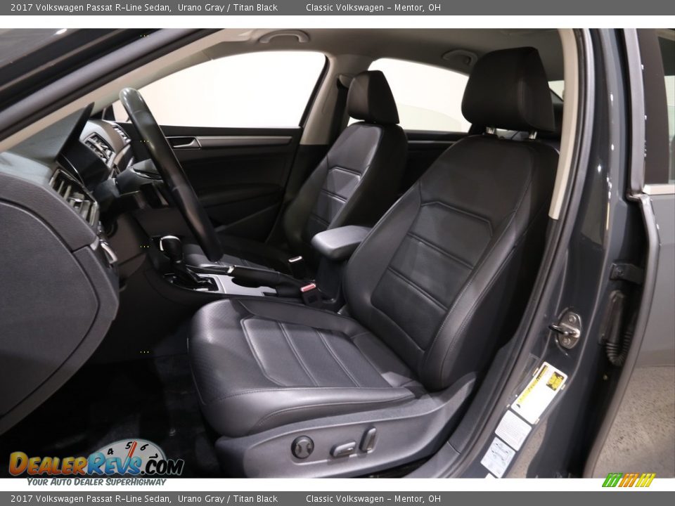 2017 Volkswagen Passat R-Line Sedan Urano Gray / Titan Black Photo #5