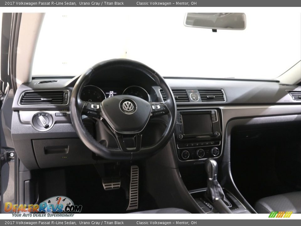 2017 Volkswagen Passat R-Line Sedan Urano Gray / Titan Black Photo #6