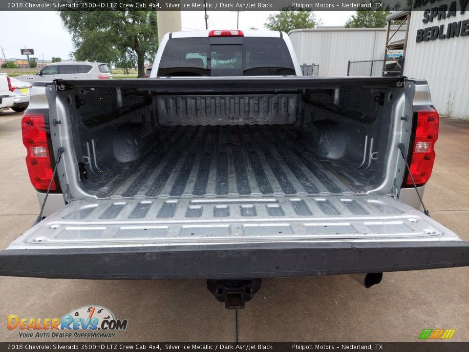 2018 Chevrolet Silverado 3500HD LTZ Crew Cab 4x4 Silver Ice Metallic / Dark Ash/Jet Black Photo #25