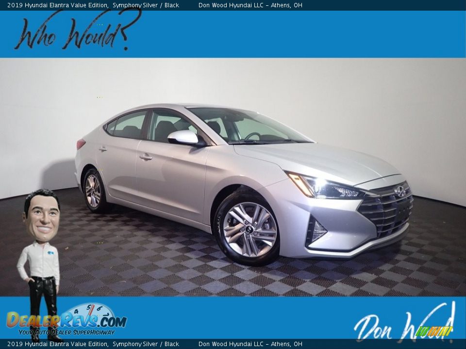 2019 Hyundai Elantra Value Edition Symphony Silver / Black Photo #1