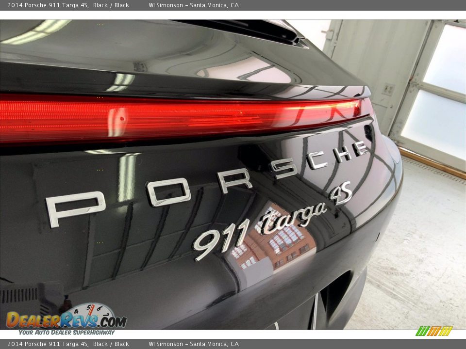 2014 Porsche 911 Targa 4S Black / Black Photo #31