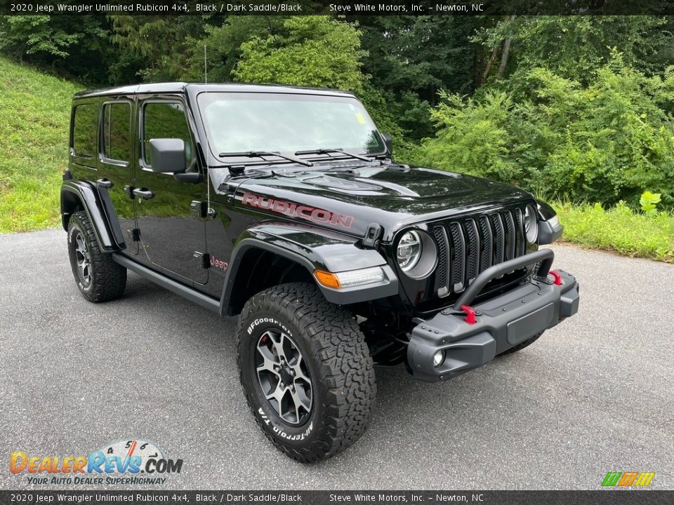 Black 2020 Jeep Wrangler Unlimited Rubicon 4x4 Photo #5