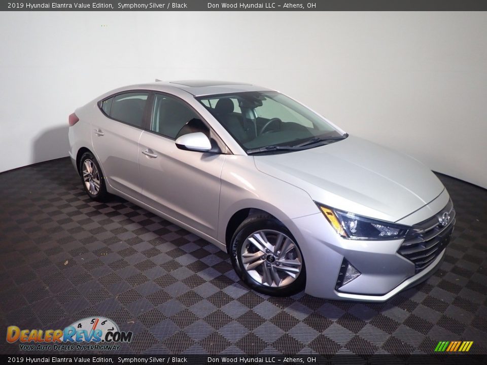 2019 Hyundai Elantra Value Edition Symphony Silver / Black Photo #5