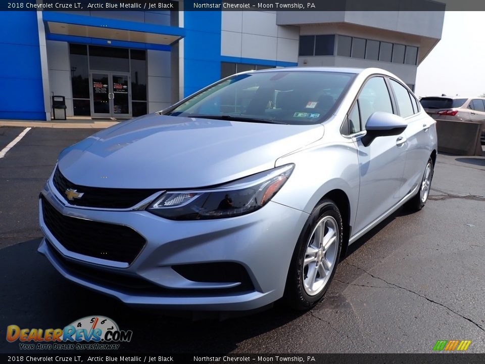 2018 Chevrolet Cruze LT Arctic Blue Metallic / Jet Black Photo #2