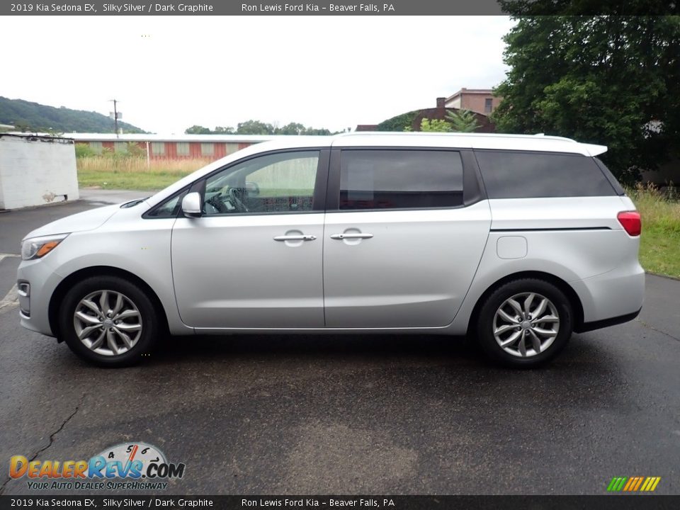 Silky Silver 2019 Kia Sedona EX Photo #6