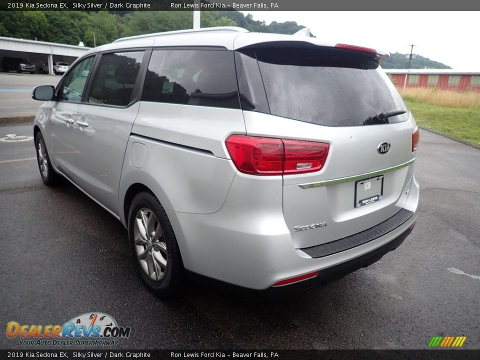 2019 Kia Sedona EX Silky Silver / Dark Graphite Photo #7