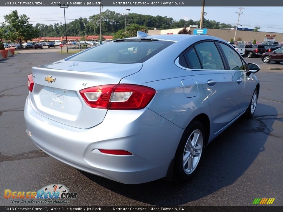 2018 Chevrolet Cruze LT Arctic Blue Metallic / Jet Black Photo #8