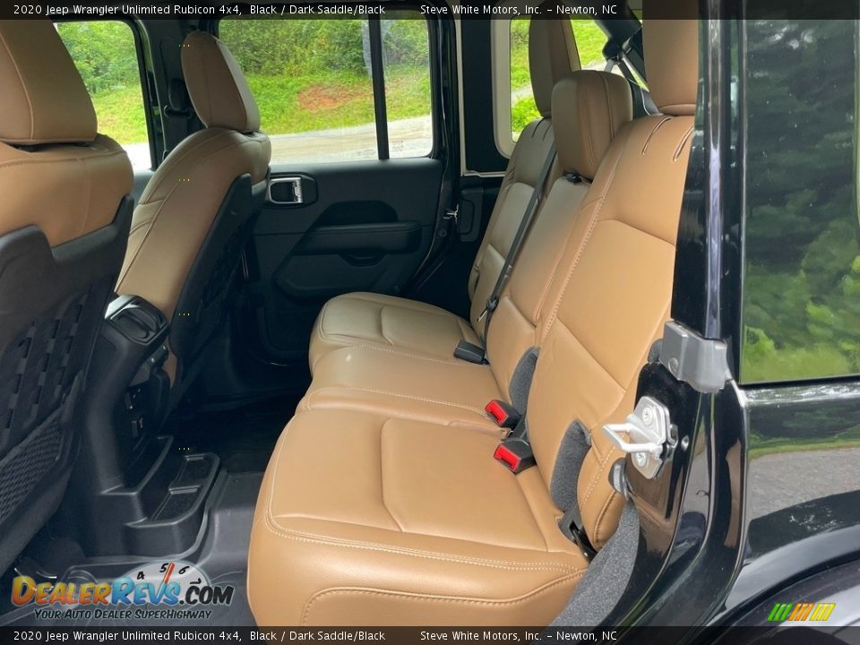 Rear Seat of 2020 Jeep Wrangler Unlimited Rubicon 4x4 Photo #15