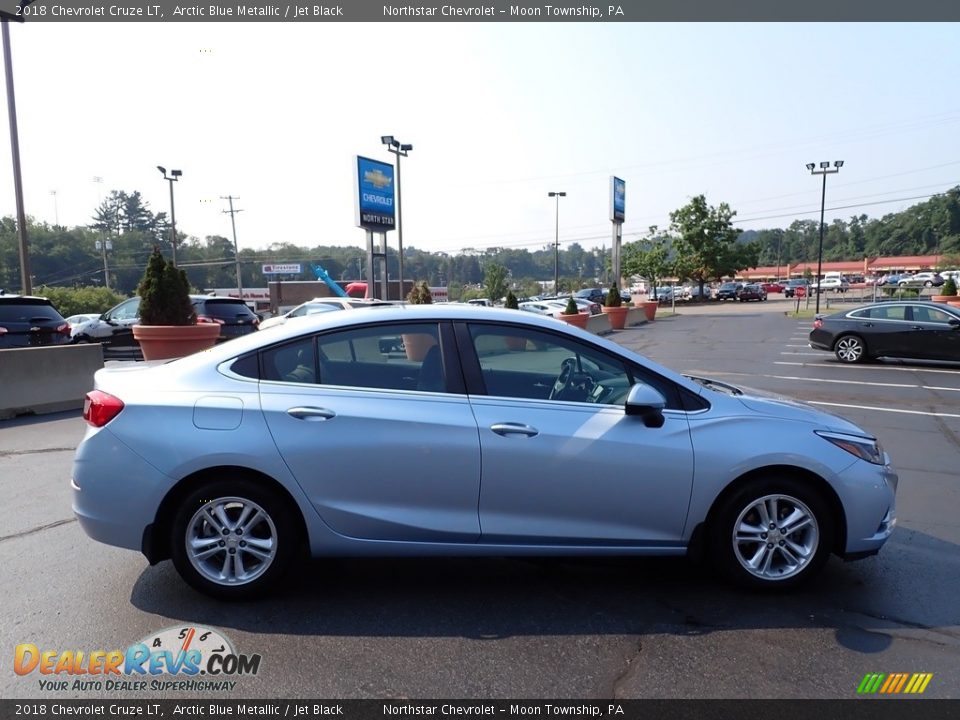 2018 Chevrolet Cruze LT Arctic Blue Metallic / Jet Black Photo #10