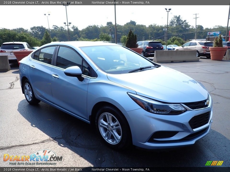 2018 Chevrolet Cruze LT Arctic Blue Metallic / Jet Black Photo #11