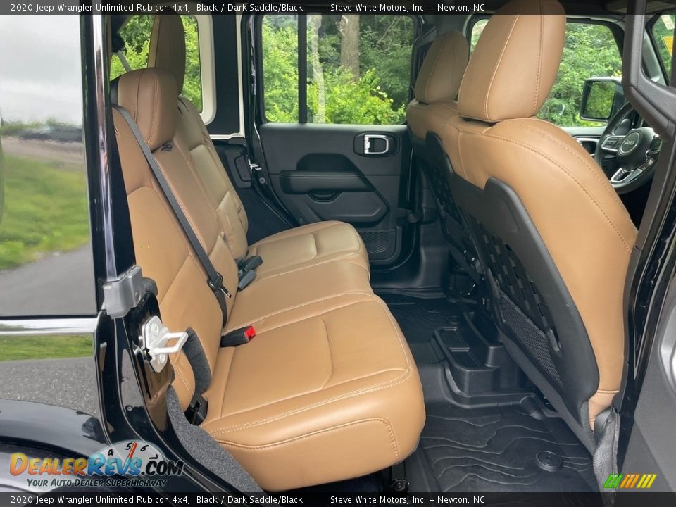 Rear Seat of 2020 Jeep Wrangler Unlimited Rubicon 4x4 Photo #18