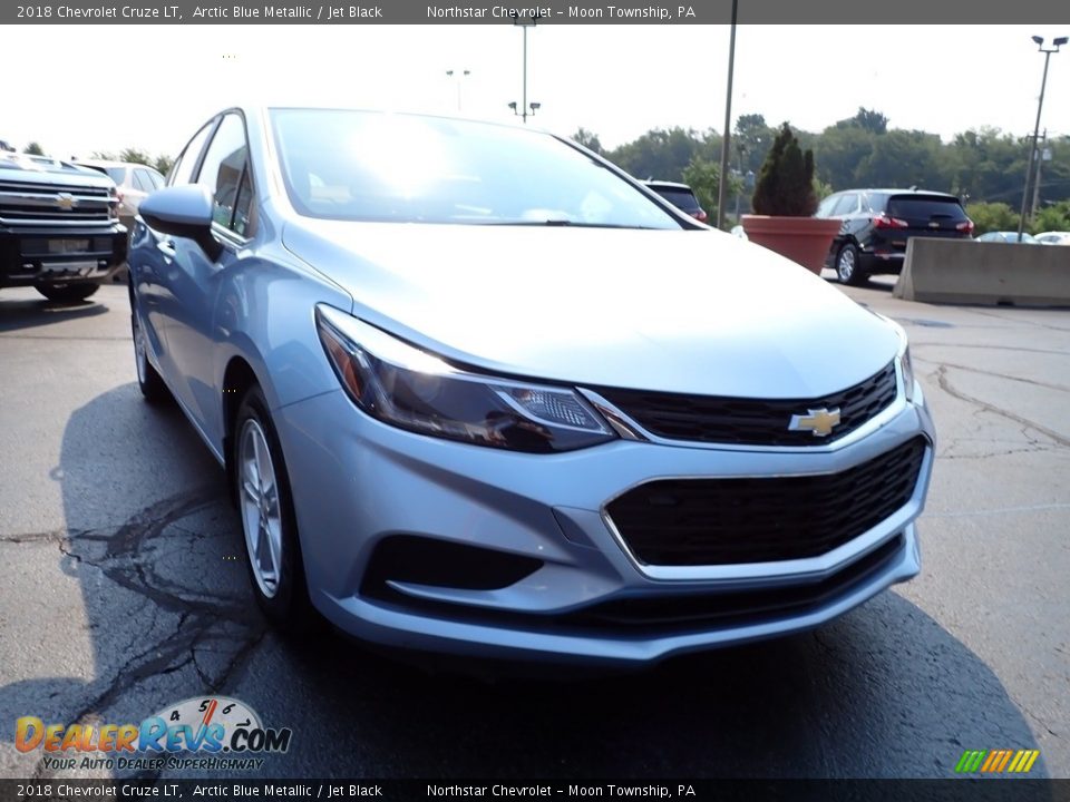 2018 Chevrolet Cruze LT Arctic Blue Metallic / Jet Black Photo #12