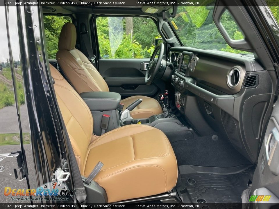 Front Seat of 2020 Jeep Wrangler Unlimited Rubicon 4x4 Photo #19