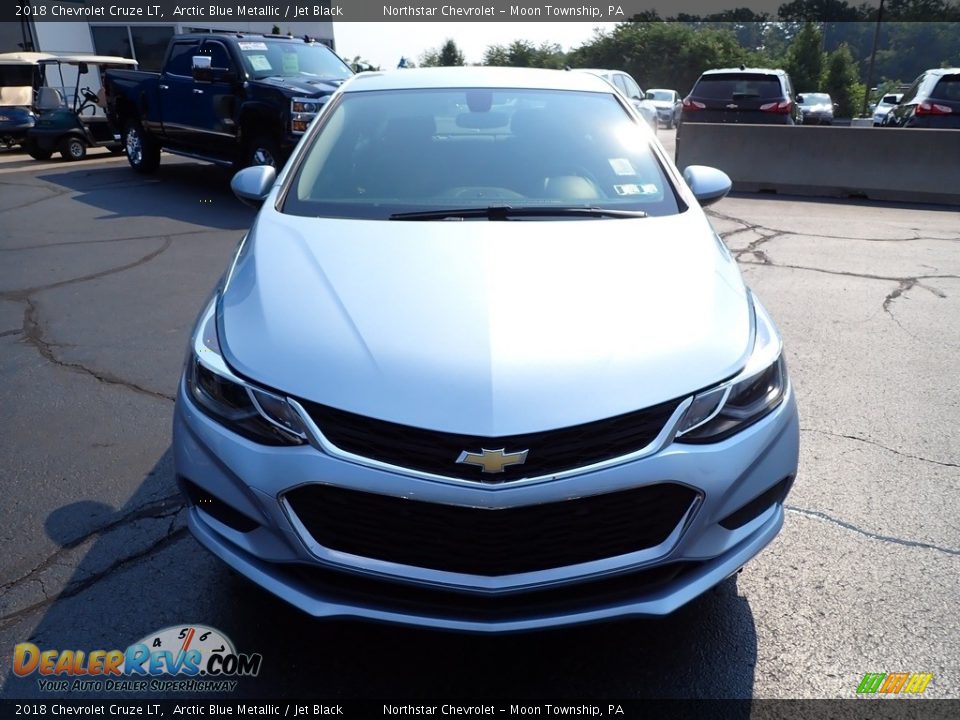 2018 Chevrolet Cruze LT Arctic Blue Metallic / Jet Black Photo #13