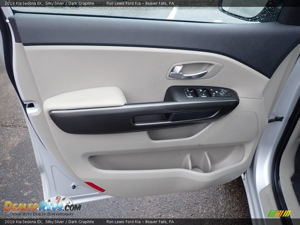 2019 Kia Sedona EX Silky Silver / Dark Graphite Photo #14
