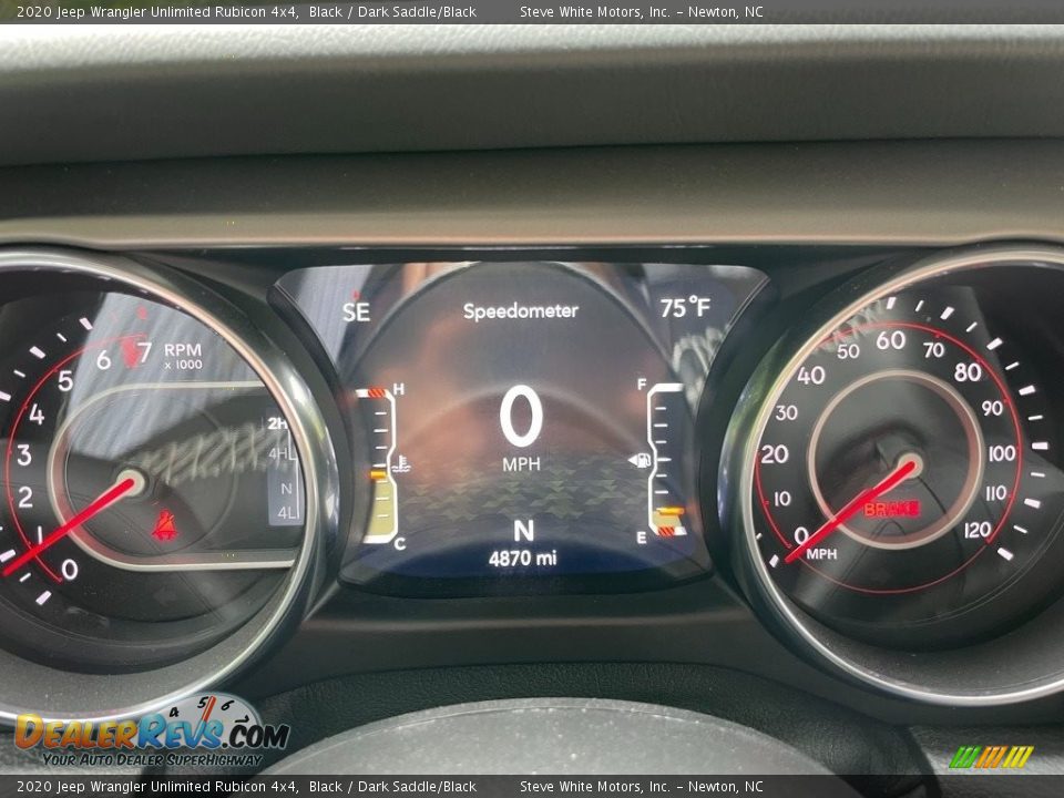 2020 Jeep Wrangler Unlimited Rubicon 4x4 Gauges Photo #23