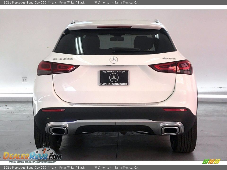 2021 Mercedes-Benz GLA 250 4Matic Polar White / Black Photo #3