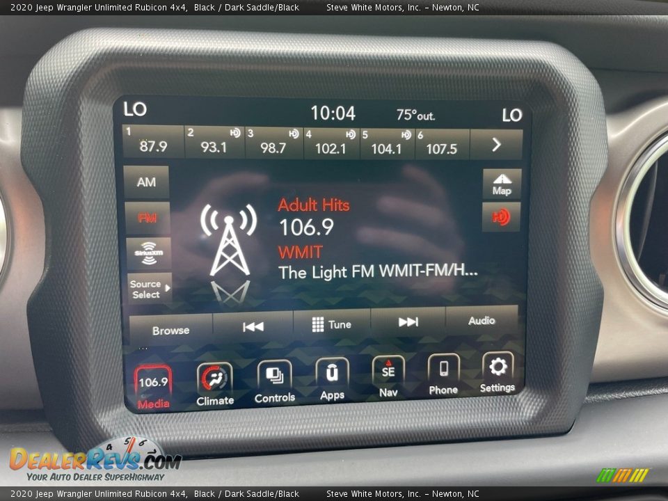 Audio System of 2020 Jeep Wrangler Unlimited Rubicon 4x4 Photo #24